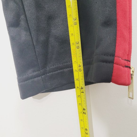 Rocawear Black Red Men's Pants Joggers Y2K Satiny Tie String Pocket Unisex Pants - Picture 5 of 16